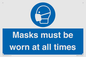 MP6307: Masks must be worn at all times