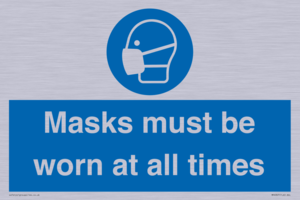 MP6307: Masks must be worn at all times
