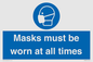 MP6307: Masks must be worn at all times