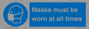 MP6307: Masks must be worn at all times