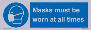MP6307: Masks must be worn at all times