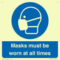 MP6307: Masks must be worn at all times