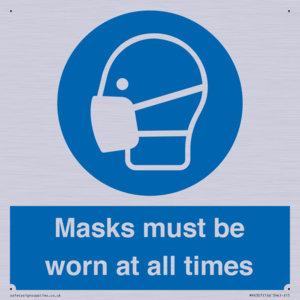 MP6307: Masks must be worn at all times