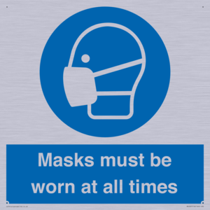 MP6307: Masks must be worn at all times