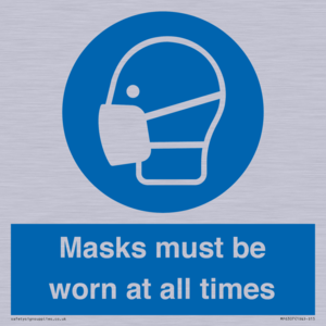 MP6307: Masks must be worn at all times