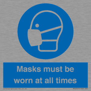MP6307: Masks must be worn at all times
