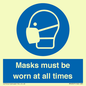 MP6307: Masks must be worn at all times