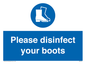MP7014: Please disinfect your boots