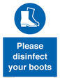 MP7014: Please disinfect your boots