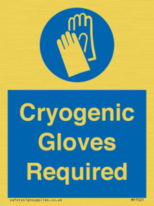 MP7021: Cryogenic Gloves Required