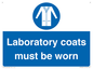 MP7026: Laboratory coats must be worn