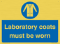 MP7026: Laboratory coats must be worn