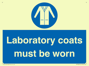 MP7026: Laboratory coats must be worn