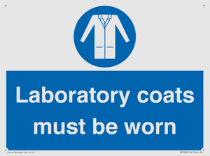 MP7026: Laboratory coats must be worn