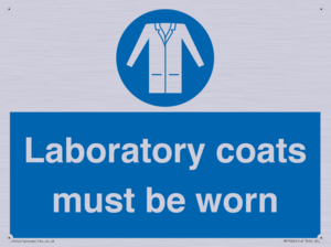 MP7026: Laboratory coats must be worn