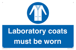 MP7026: Laboratory coats must be worn