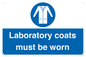MP7026: Laboratory coats must be worn