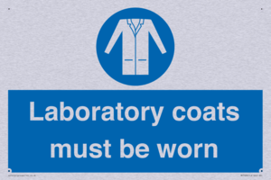 MP7026: Laboratory coats must be worn