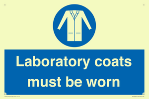 MP7026: Laboratory coats must be worn