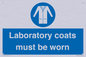 MP7026: Laboratory coats must be worn