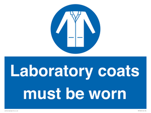 MP7026: Laboratory coats must be worn