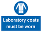 MP7026: Laboratory coats must be worn