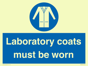 MP7026: Laboratory coats must be worn