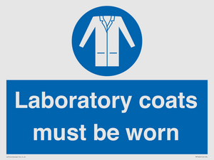 MP7026: Laboratory coats must be worn