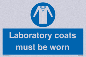 MP7026: Laboratory coats must be worn