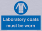 MP7026: Laboratory coats must be worn