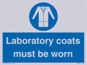 MP7026: Laboratory coats must be worn