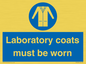 MP7026: Laboratory coats must be worn