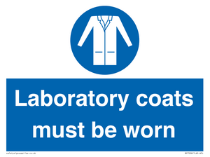 MP7026: Laboratory coats must be worn