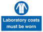 MP7026: Laboratory coats must be worn