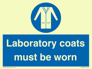 MP7026: Laboratory coats must be worn