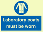 MP7026: Laboratory coats must be worn