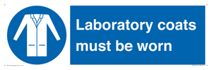 MP7026: Laboratory coats must be worn