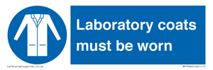 MP7026: Laboratory coats must be worn