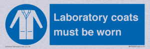 MP7026: Laboratory coats must be worn
