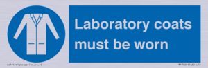 MP7026: Laboratory coats must be worn
