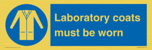 MP7026: Laboratory coats must be worn