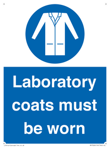 MP7026: Laboratory coats must be worn