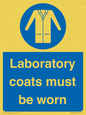 MP7026: Laboratory coats must be worn