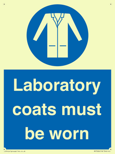 MP7026: Laboratory coats must be worn