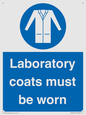 MP7026: Laboratory coats must be worn