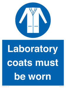 MP7026: Laboratory coats must be worn