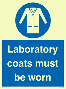 MP7026: Laboratory coats must be worn