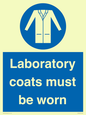 MP7026: Laboratory coats must be worn