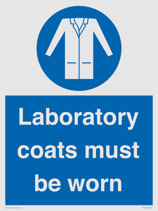MP7026: Laboratory coats must be worn