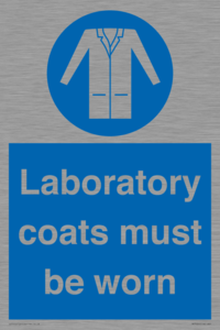 MP7026: Laboratory coats must be worn